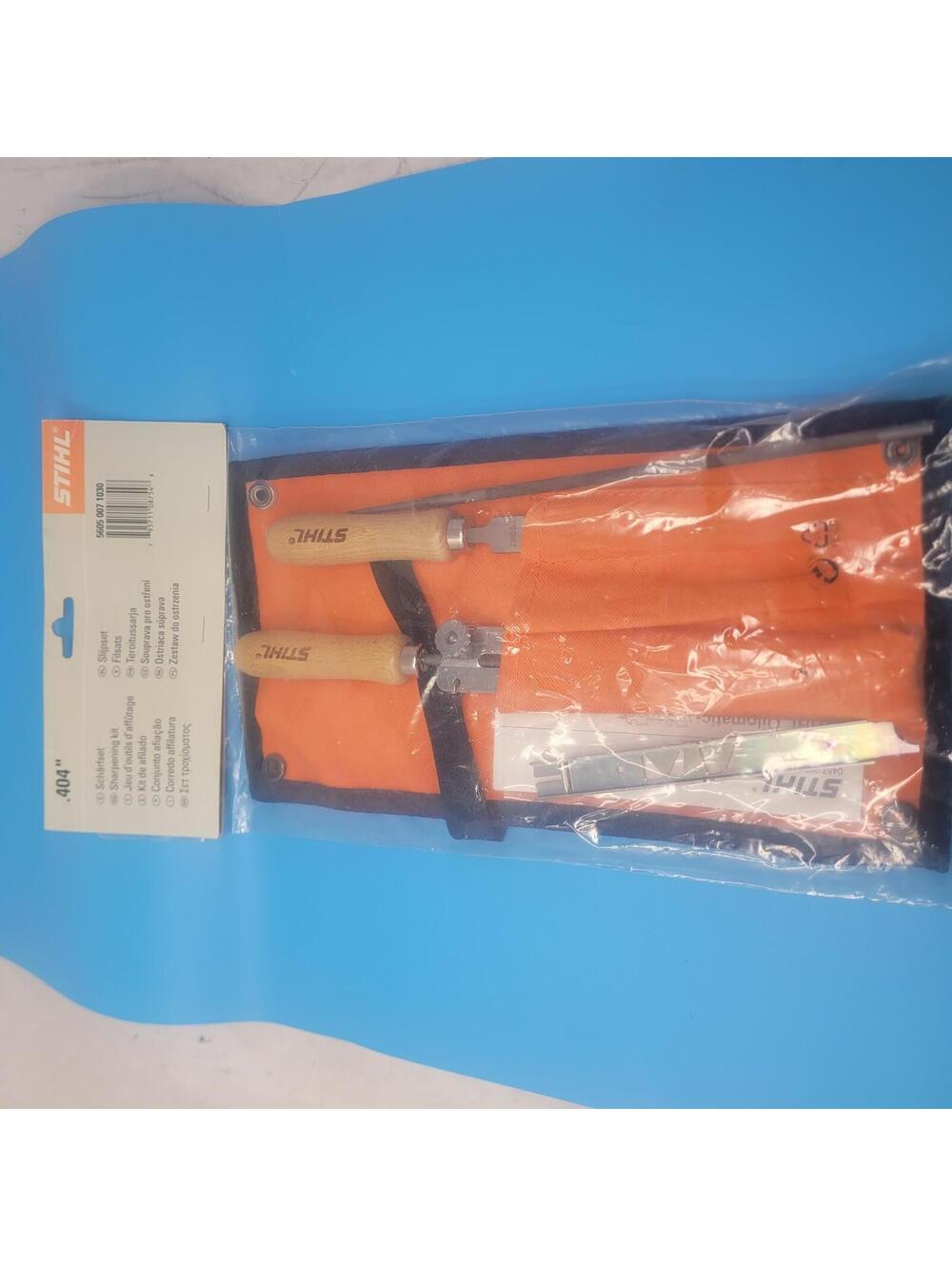 Stihl .404" Chainsaw Sharpening Kit File Guide Set 5605 007 1030 NEW